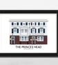 PRINCES HEAD PUB, Richmond Green, A4 Print - Image 2