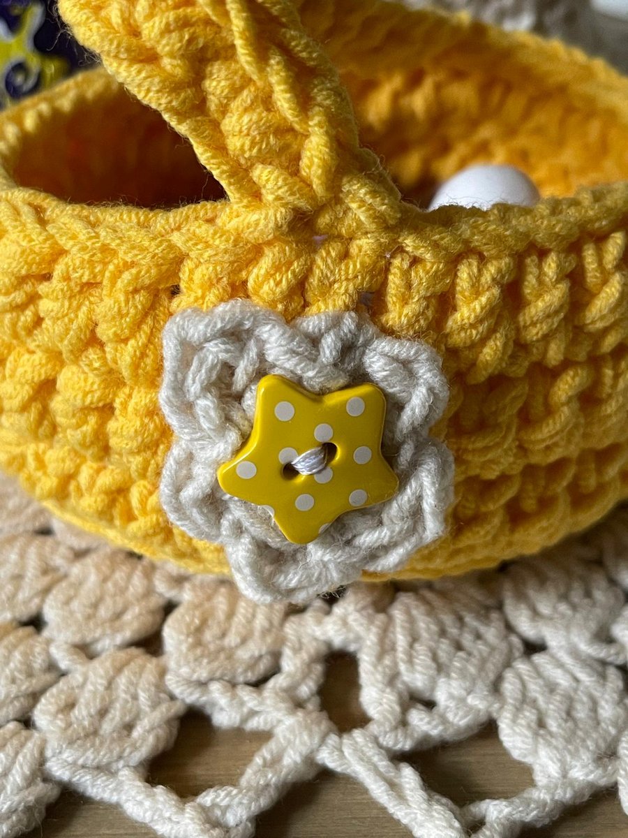 Crochet Easter Baskets 