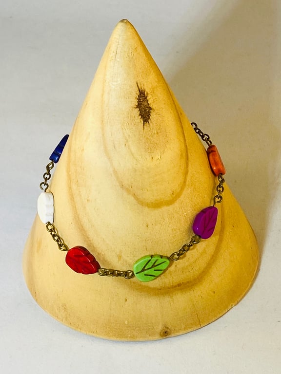 Autumn leaves bracelet