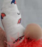 Lavender Scented Gnome Keyring - Coral Beards - Image 9