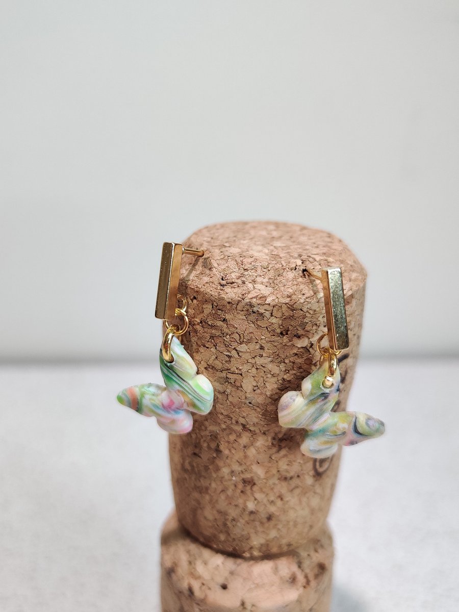 Glow in the butterfly dangle 