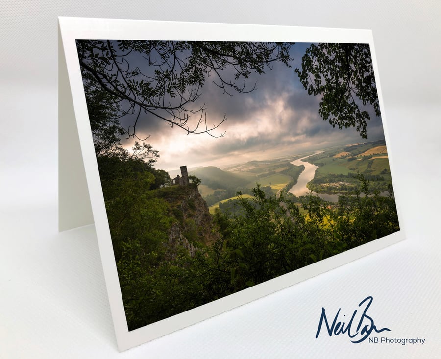 Kinnoull and The River Tay Perthshire - Scotland Greeting Card by Neil Barr