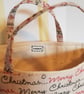 Reusable fabric gift bag: Merry Christmas - Image 4