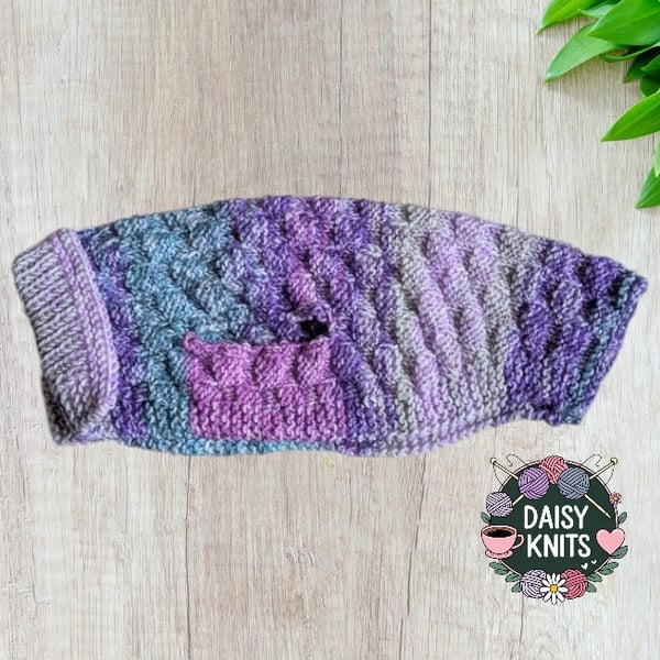 Dog Jumper - 12 inches long (31 cms) Small dog jumper