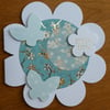 Flower Shaped Birthday Card - Birthday Blooms