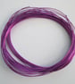 Destash job lot of coloured aluminium 0.80mm craft wire - Image 3