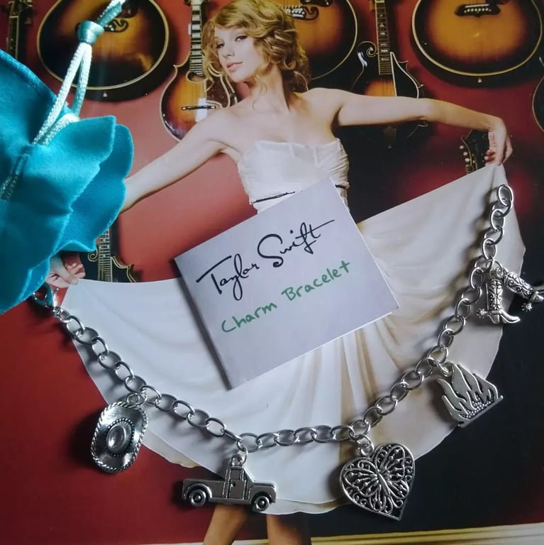 Debut Taylor Swift Charm Bracelet