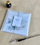 Coastal Flora watercolour print 6x6 Cards with Envelopes - Image 2