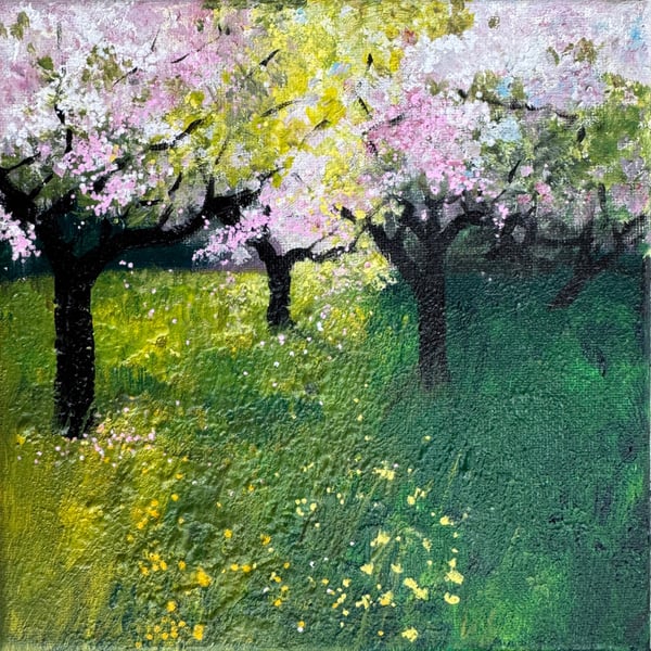 Pink & White Orchard