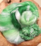 50g Lily of the Valley Art Batt for Spinning & Felting