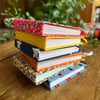 Handmade Fabric-covered Mini Notebooks