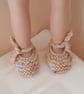KNITTING PATTERN PDF Sunlight Shoes for Doll - Image 1