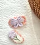 Set of 2 Crochet Hair Clips Summer Seconds   - Image 5