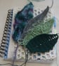 PDF Crochet Pattern for Guided Freeform Notebook Cover - Image 2