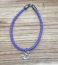  Lilac Anchor Bracelet (443) - Image 1
