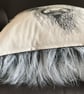 High Land Cow print faux fur cushions with Duck Feather square Pad  - Image 9