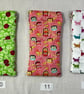 Snap shut glasses case, fabric spectacles pouch, sunglasses flex frame, ladies e - Image 5