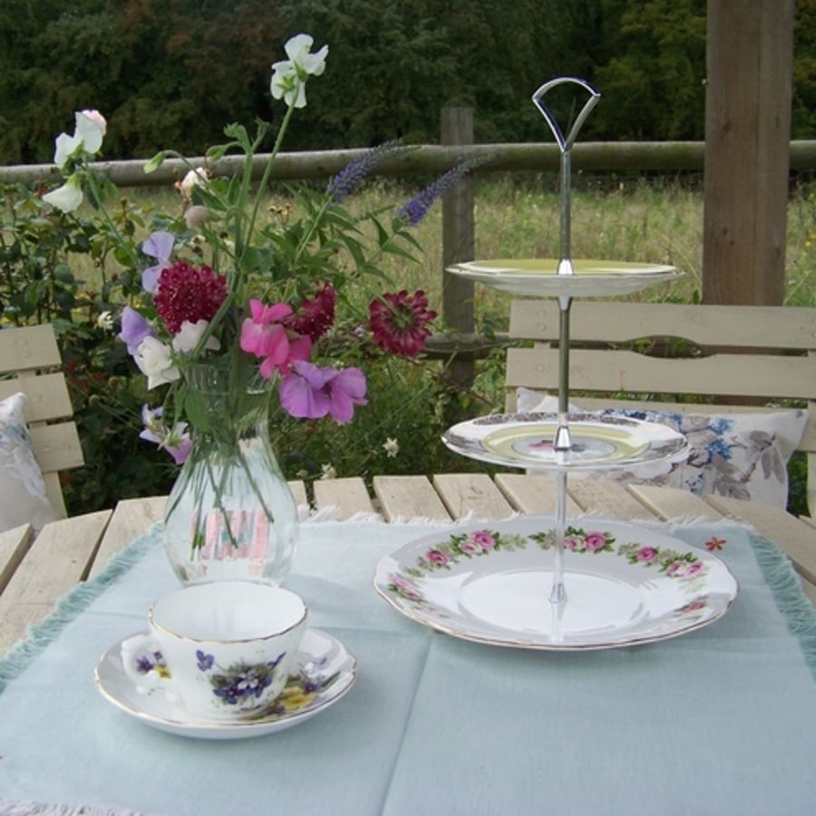 RESERVED Vintage Cake Stand NOT FOR SALE