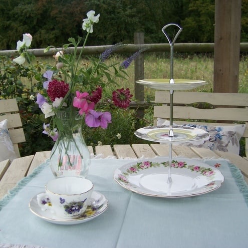 RESERVED Vintage Cake Stand NOT FOR SALE