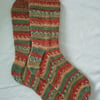 Hand knitted socks, MEDIUM, size 5-6