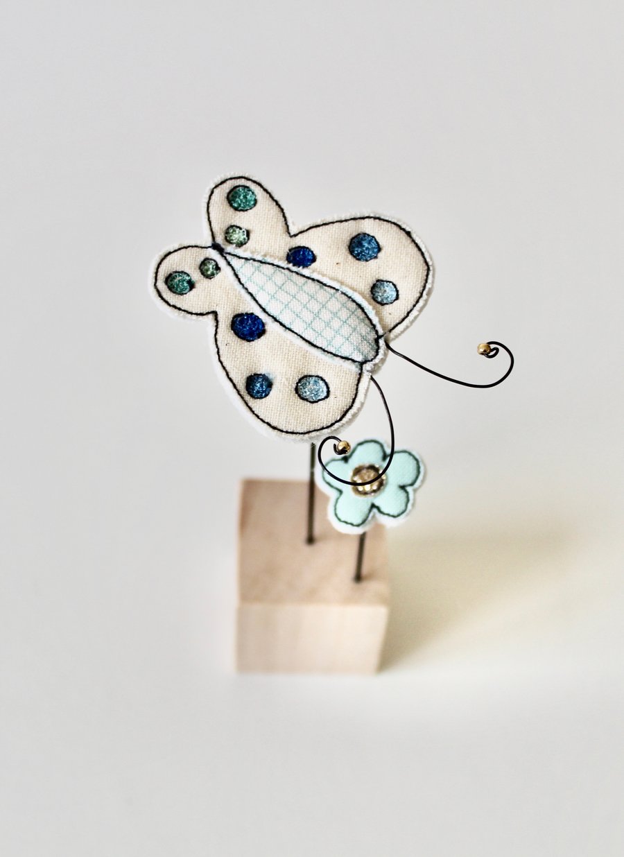 'Fluttery Butterfly' - On the block Decoration