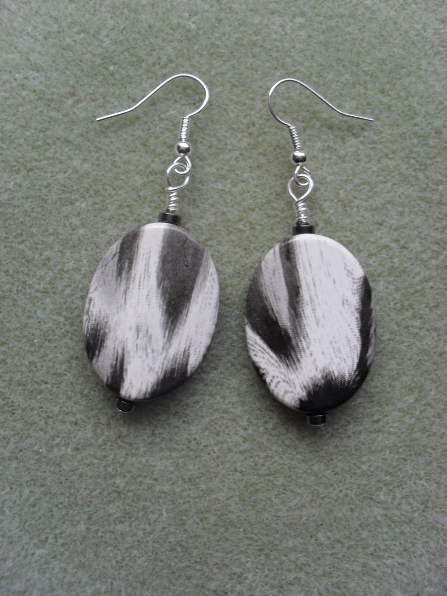 Animal Print Drop Earrings EA 041