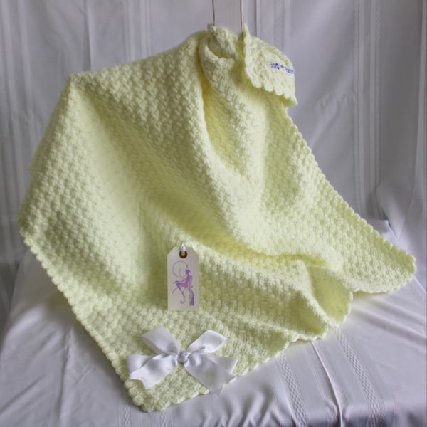 Handmade Crochet Baby Blanket 