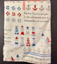 Discrete privacy pack with nautical cotton outer - Image 2