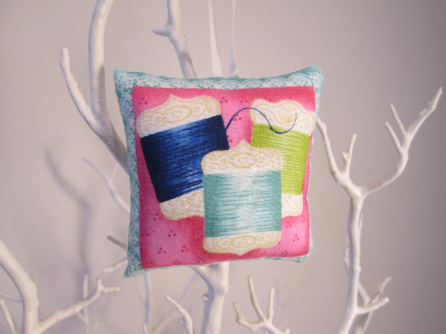 Cotton real Lavender Bag