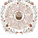 Colour foragers wheel 