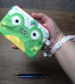 Frog zip purse with wrist strap  - Image 3