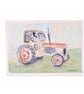 Original ACEO Miniature Watercolour Painting  of Classic Rusting Tractor  - Image 3