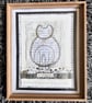 The Content Sitting Wire Cat. A Handmade Art Picture. Purfect for Cat Lovers!!! - Image 6