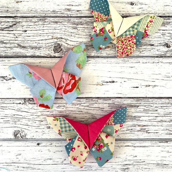 Butterfly Origami Brooch 