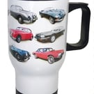 Jaguar Cars - 14fl oz Stainless Steel Travel Mug