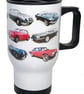 Jaguar Cars - 14fl oz Stainless Steel Travel Mug