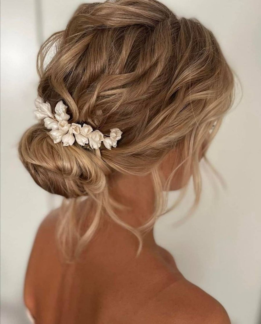 Glitz4Girlz Haarkämme – 4 Stück, Transparent, 9,5 Cm Breit, Für Seitliches Styling, Dutts & Elegante Frisuren
