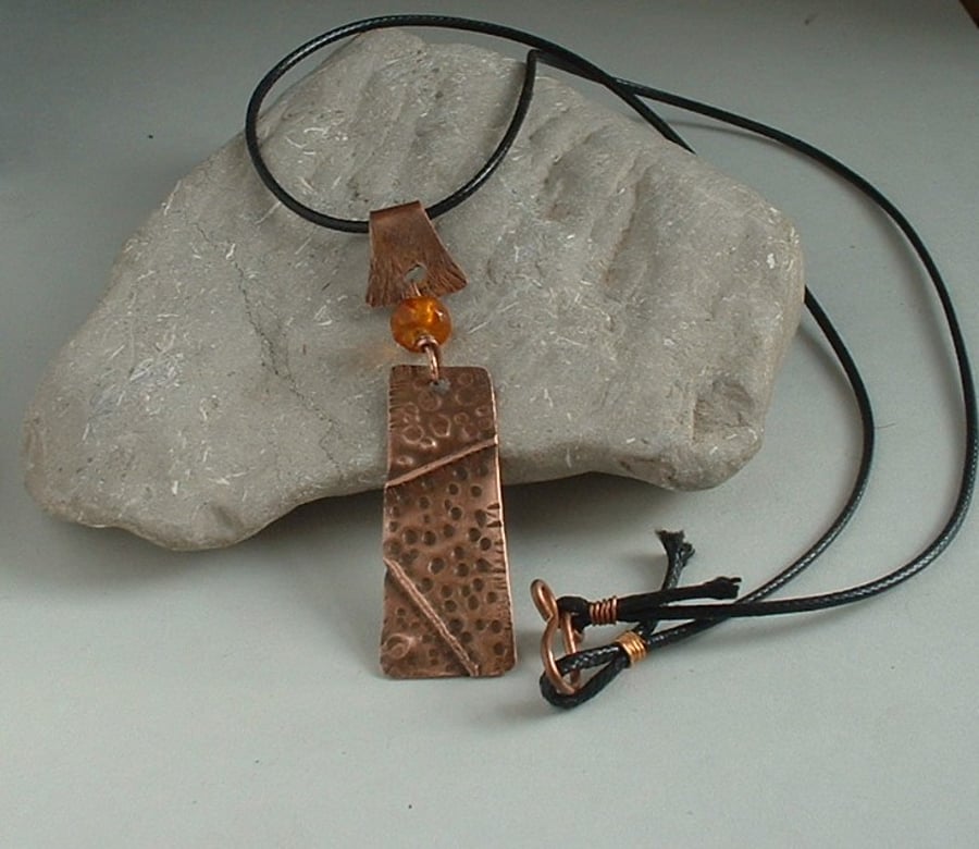 Vintage copper necklace store
