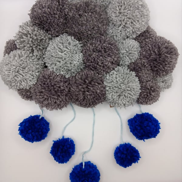 Pom pom hanging cloud 
