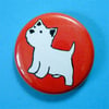 West Highland Terrier Badge