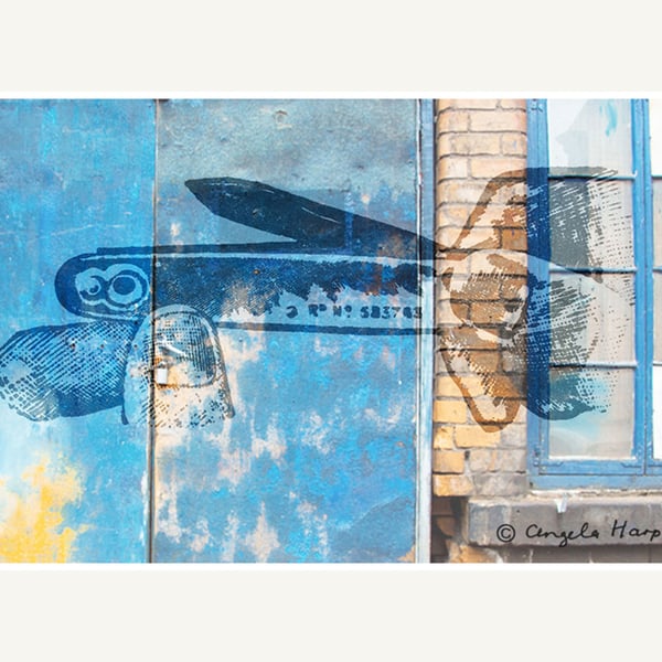 Pale Blue Fine Art Print - Portland Works Sheffield