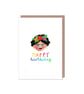 Frida Kahlo Flowers Birthday Card