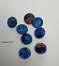 Pick and mix package of 10 hand covered buttons  - Image 4