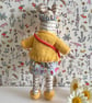 Handmade Little Cloth Mouse - Image 5