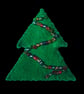 Christmas tree brooch - Image 5