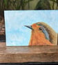 Eurasian Robin Painting 