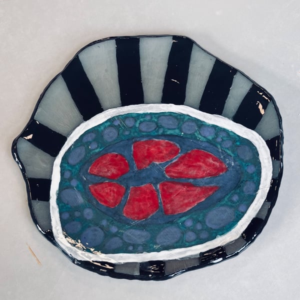 LARGE DECORATIVE PLATTER