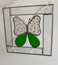 Stained Glass Butterfly Square - Image 1