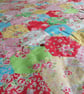 Patchwork Quilt Hexagon bedspread Single Size Throw - Image 3