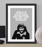 George Best Quote Print - Image 2